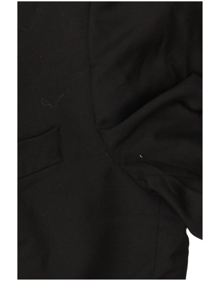 Jaqueta Blazer Masculina Hugo Boss com 1 Botão IT 52 XL Lã Preta
