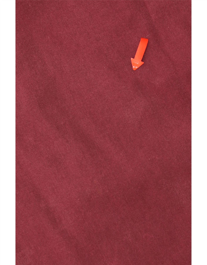 Camisa Wrangler masculina média algodão Borgonha