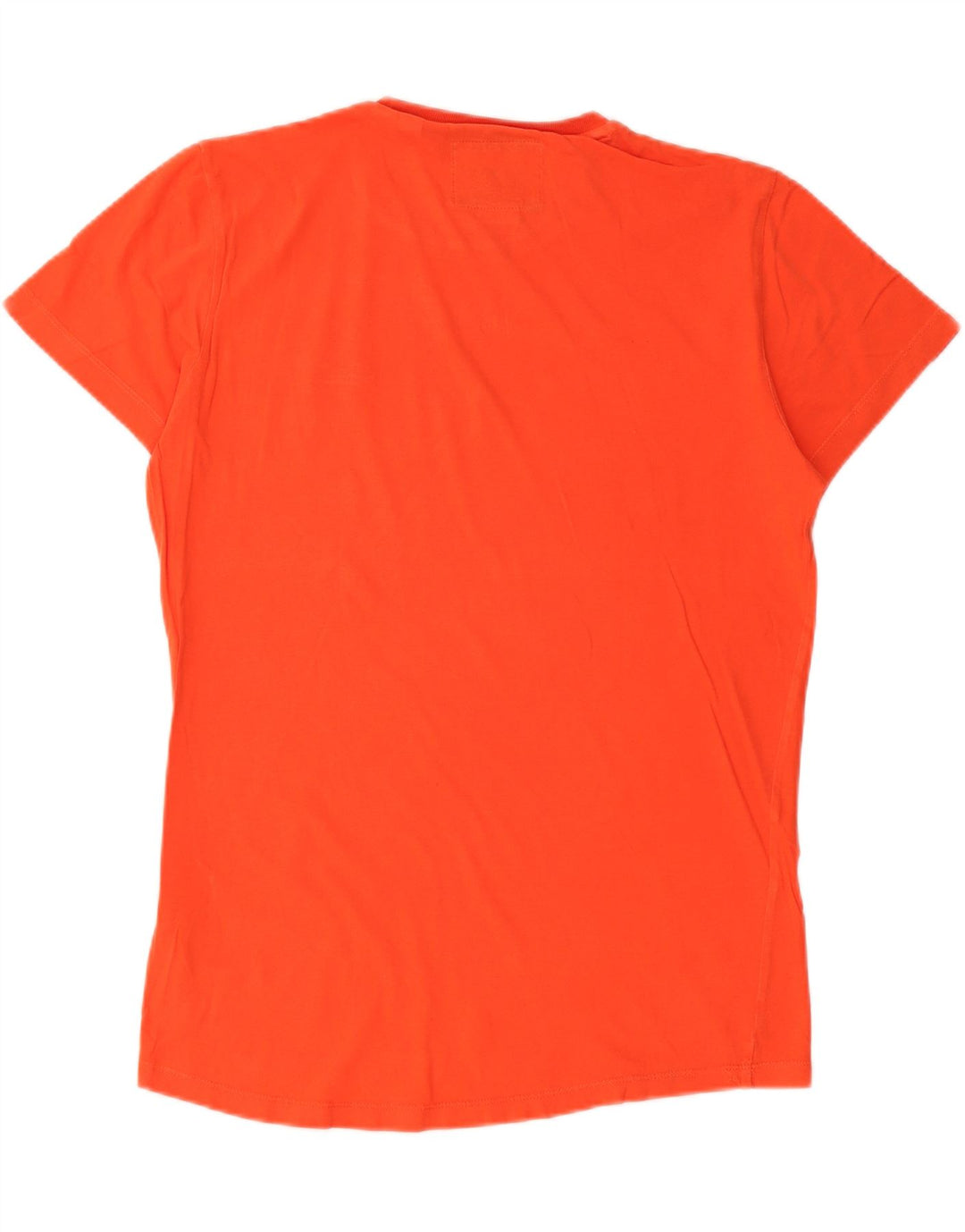 Camiseta masculina SUPERDRY Top médio algodão laranja