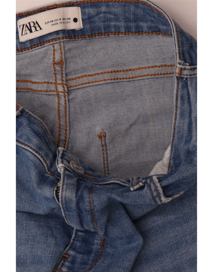 Zara Jeans Bootcut Feminino EU 40 Médio W30 L28 Azul