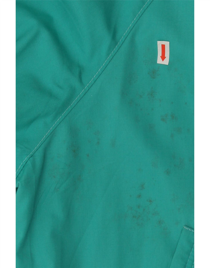 VINTAGE Mens Bomber Jacket UK 44 2XL Turquoise Vintage Vintage and Second-Hand Vintage from Messina Hembry 