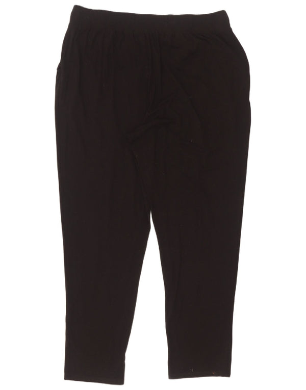 Calça Chino Feminina Marks & Spencer Slim UK 16 Grande W36 L30 Preta