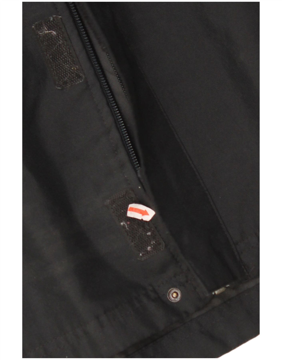 Jaqueta de chuva com capuz para meninos NIKE 12-13 anos grande preto colorblock poliéster