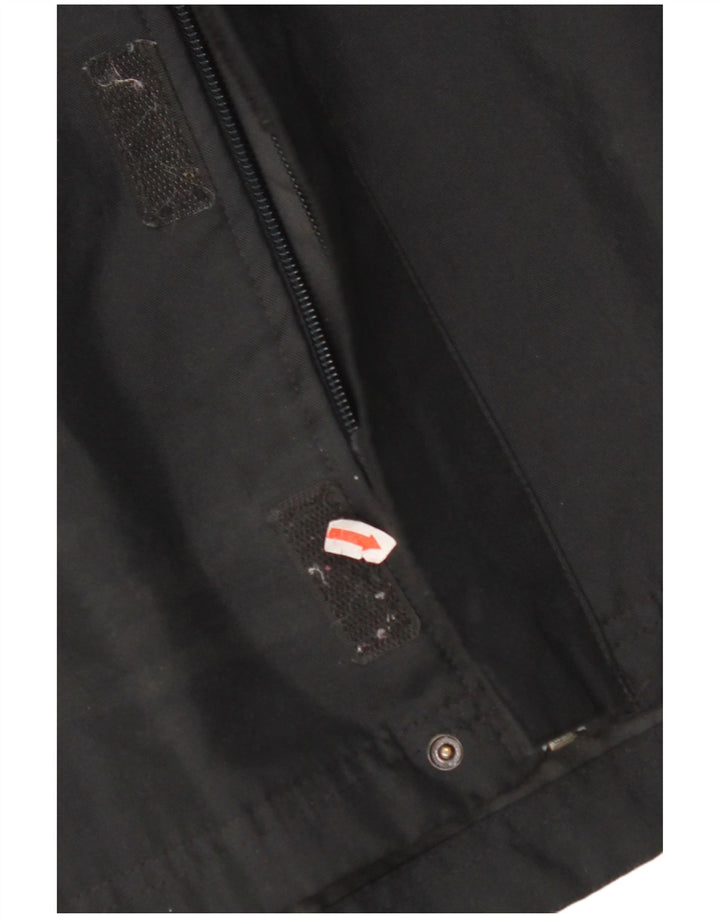 Jaqueta de chuva com capuz para meninos NIKE 12-13 anos grande preto colorblock poliéster