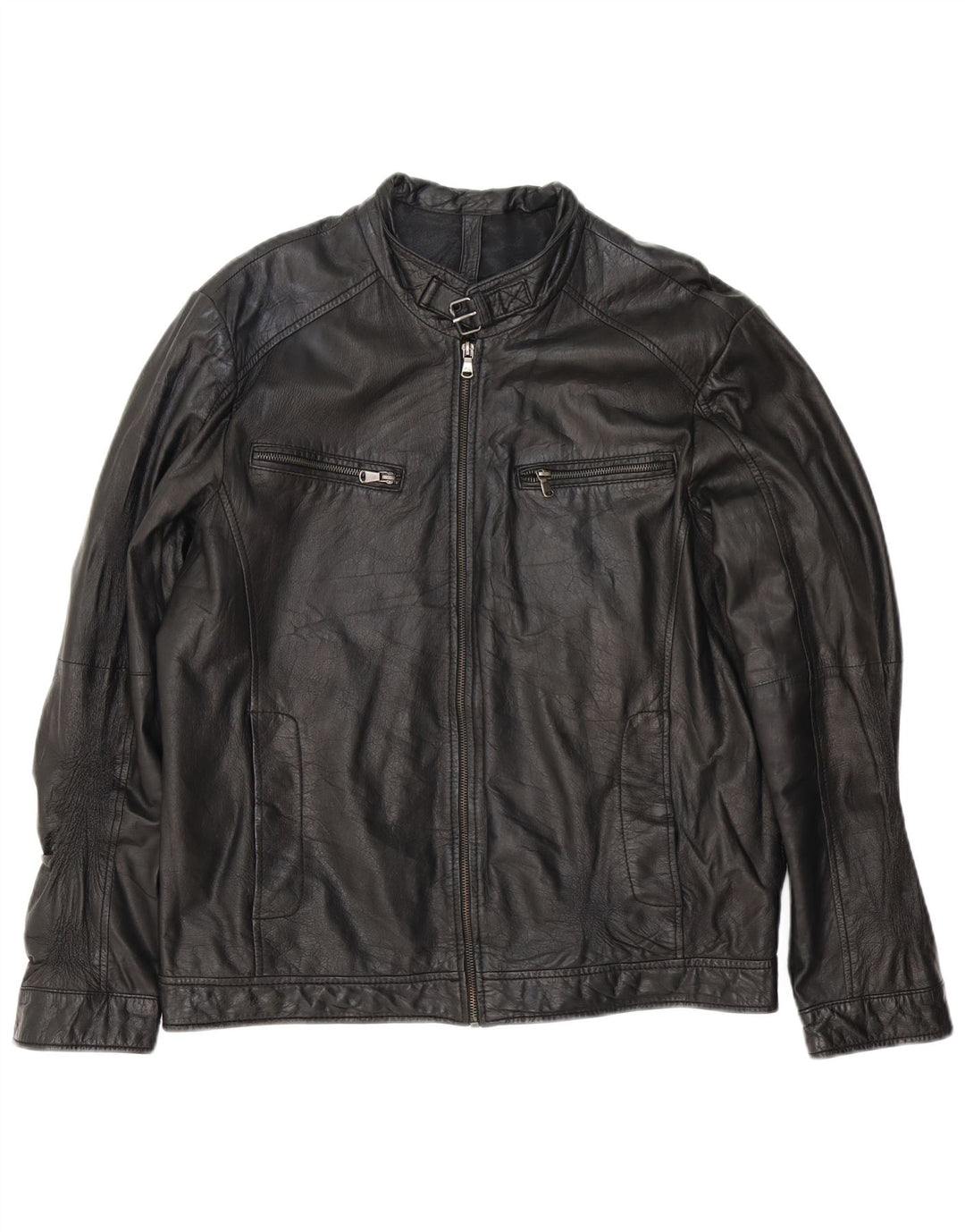 Jaqueta de couro masculina Conbipel IT 54 XL couro preto
