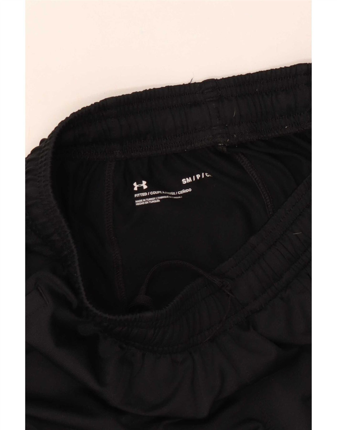 Calça de treino masculina Under Armour pequena preta