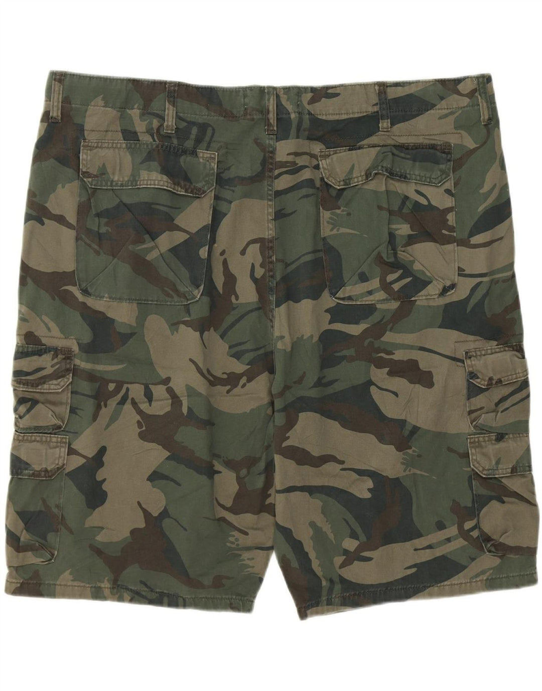 Shorts cargo masculino WRANGLER W46 3XL algodão camuflado verde