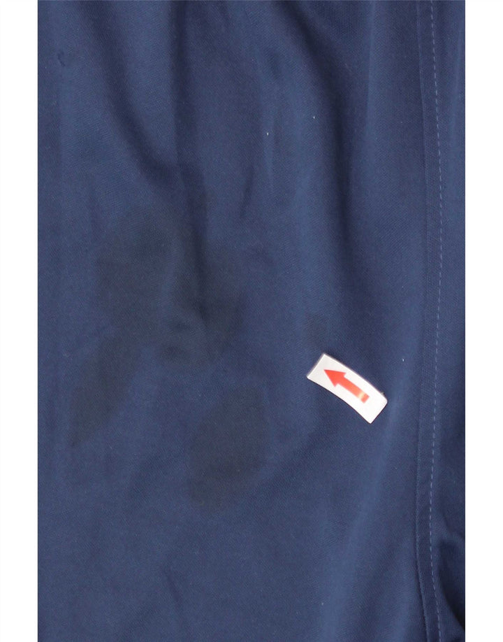 Shorts esportivos masculinos Nike médio azul marinho poliéster