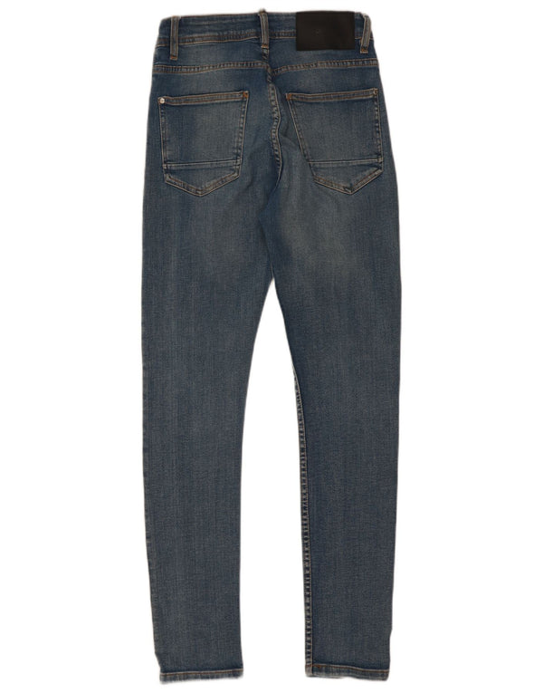 Zara Mens Skinny Jeans EU 36 XS W29 L30 Azul Algodão