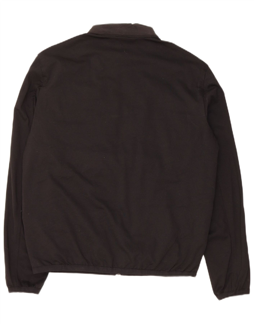 Jaqueta acolchoada masculina ZARA UK 38 poliéster preto médio