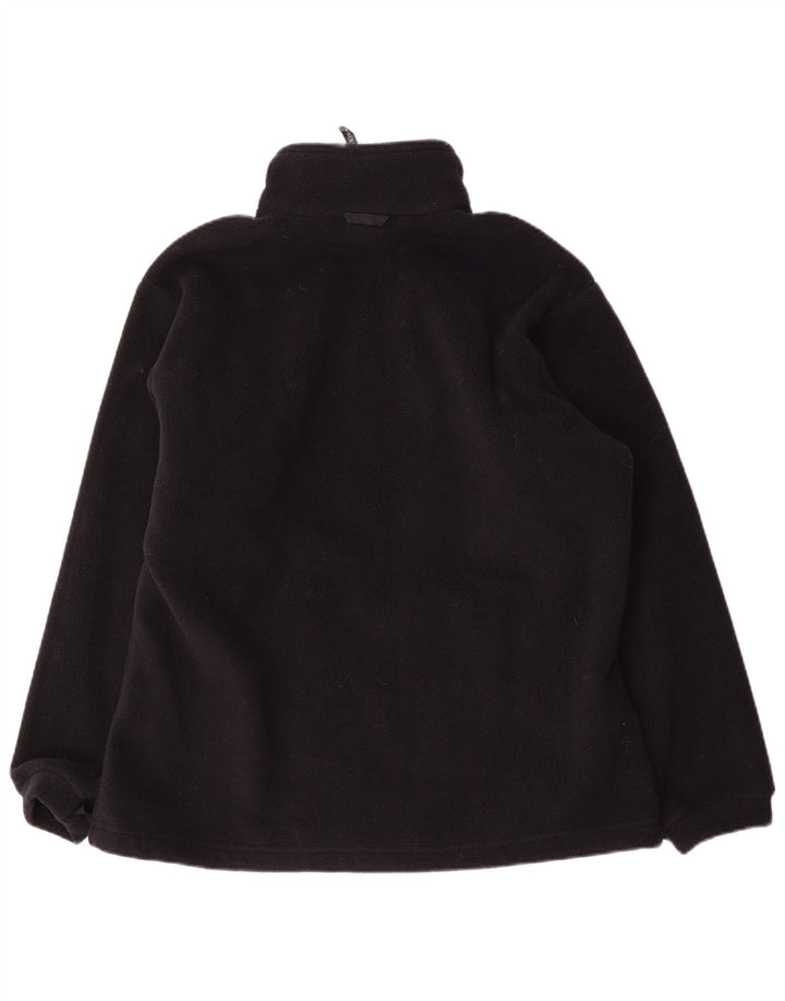 Jaqueta feminina de lã Jack Wolfskin UK 18/20 XL poliéster preto