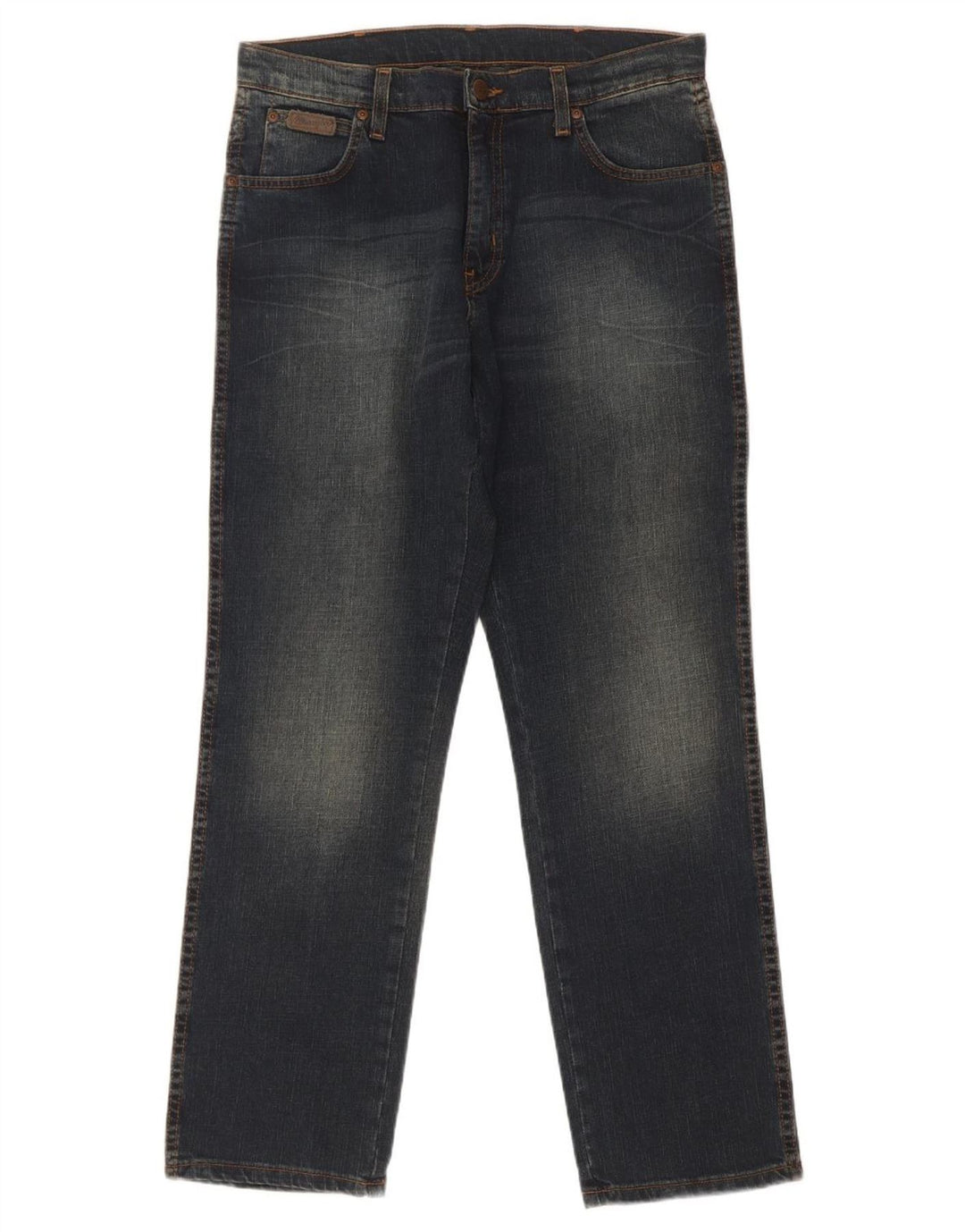 Wrangler Masculino Texas Stretch Straight Jeans W32 L30 Azul Marinho