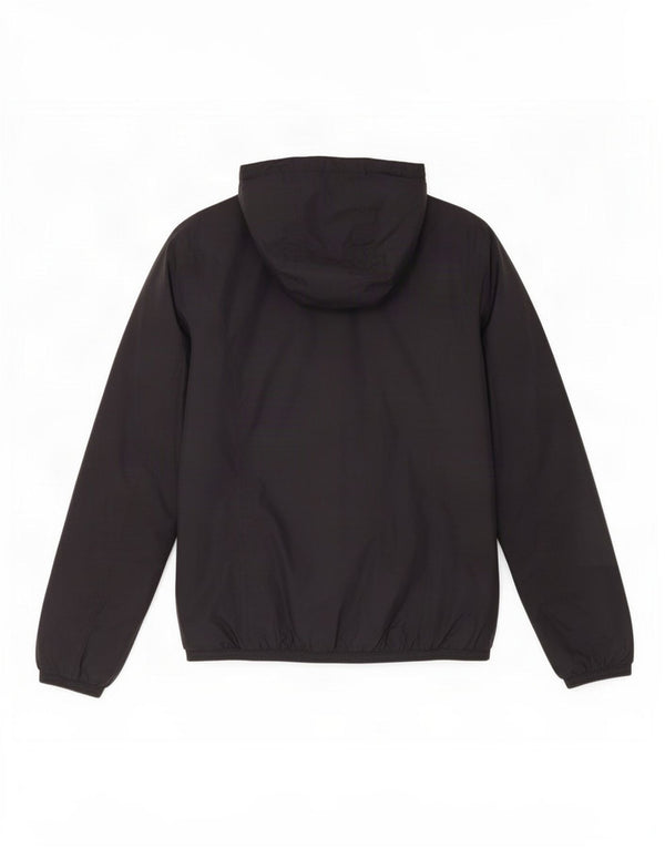 Jaqueta acolchoada com capuz feminino North Sails UK 12 médio azul marinho poliamida