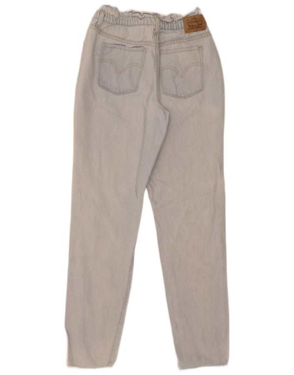 Jeans Levi's Meninas Slim 15-16 Anos W28 L30 Azul Algodão
