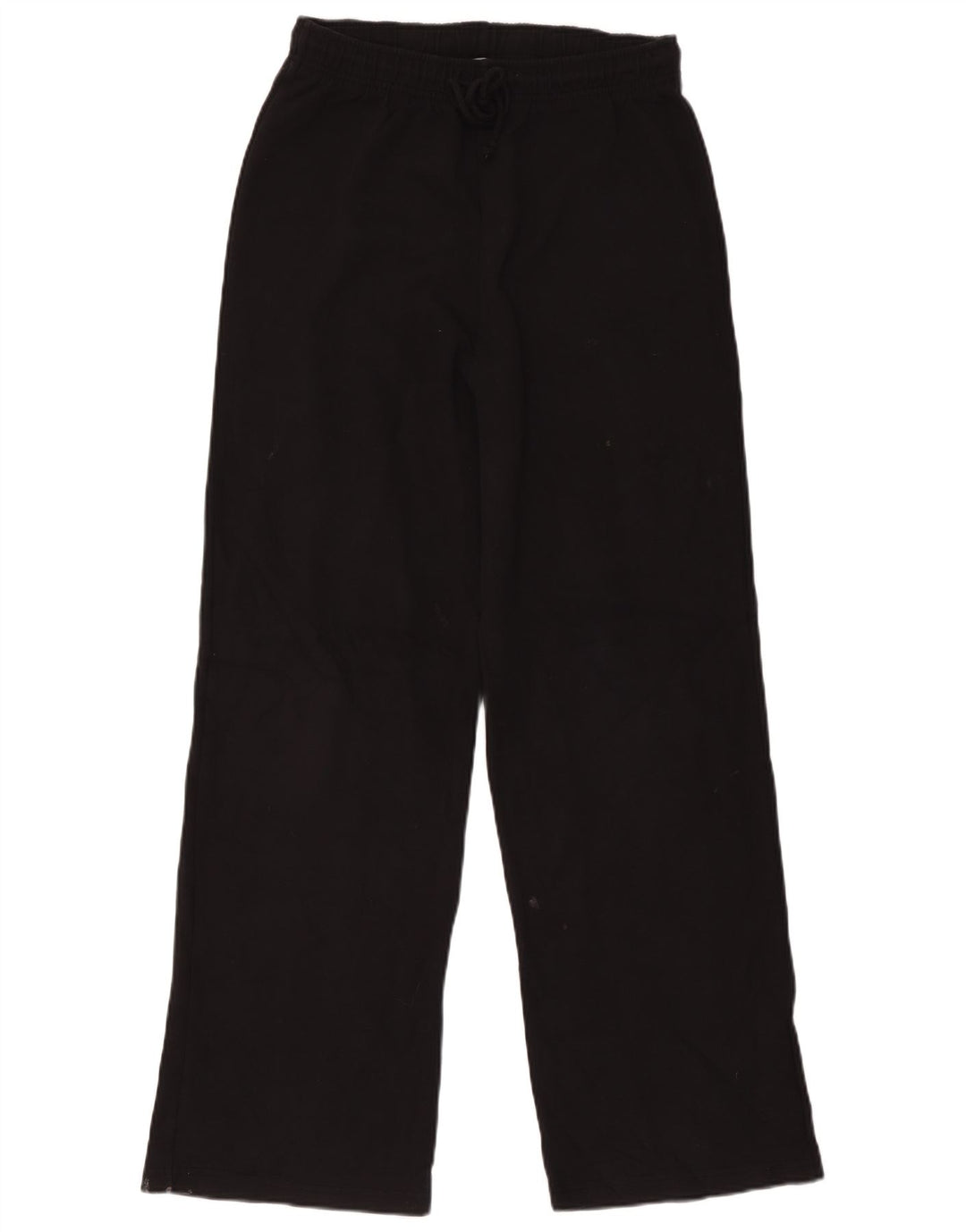 Calça de treino feminina Zara UK 12 algodão preto médio