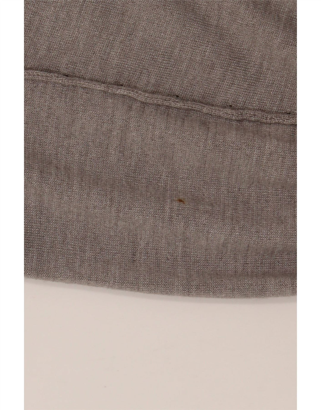 Suéter cardigã feminino ICEBERG Longline UK 14 lã cinza médio
