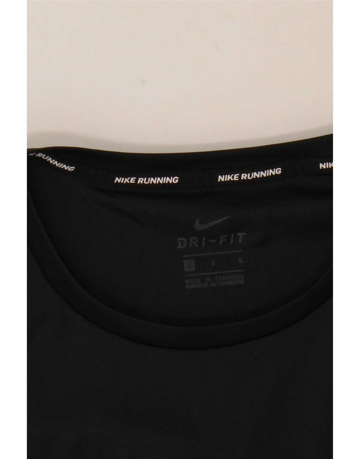 Camiseta Nike Feminina Dri Fit Top UK 16 Grande Preta