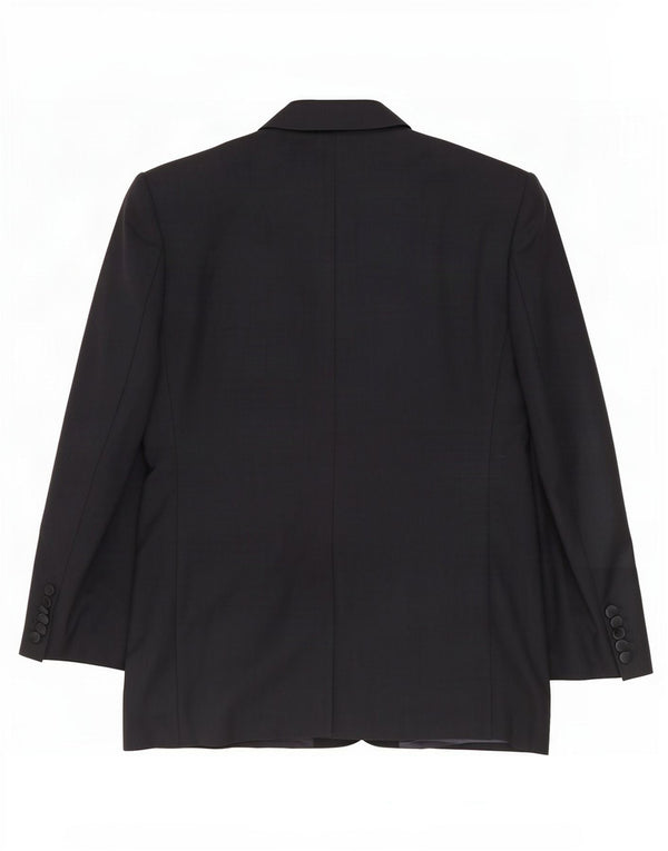 Jaqueta blazer masculina de 2 botões Marks & Spencer Reino Unido 40 azul marinho médio