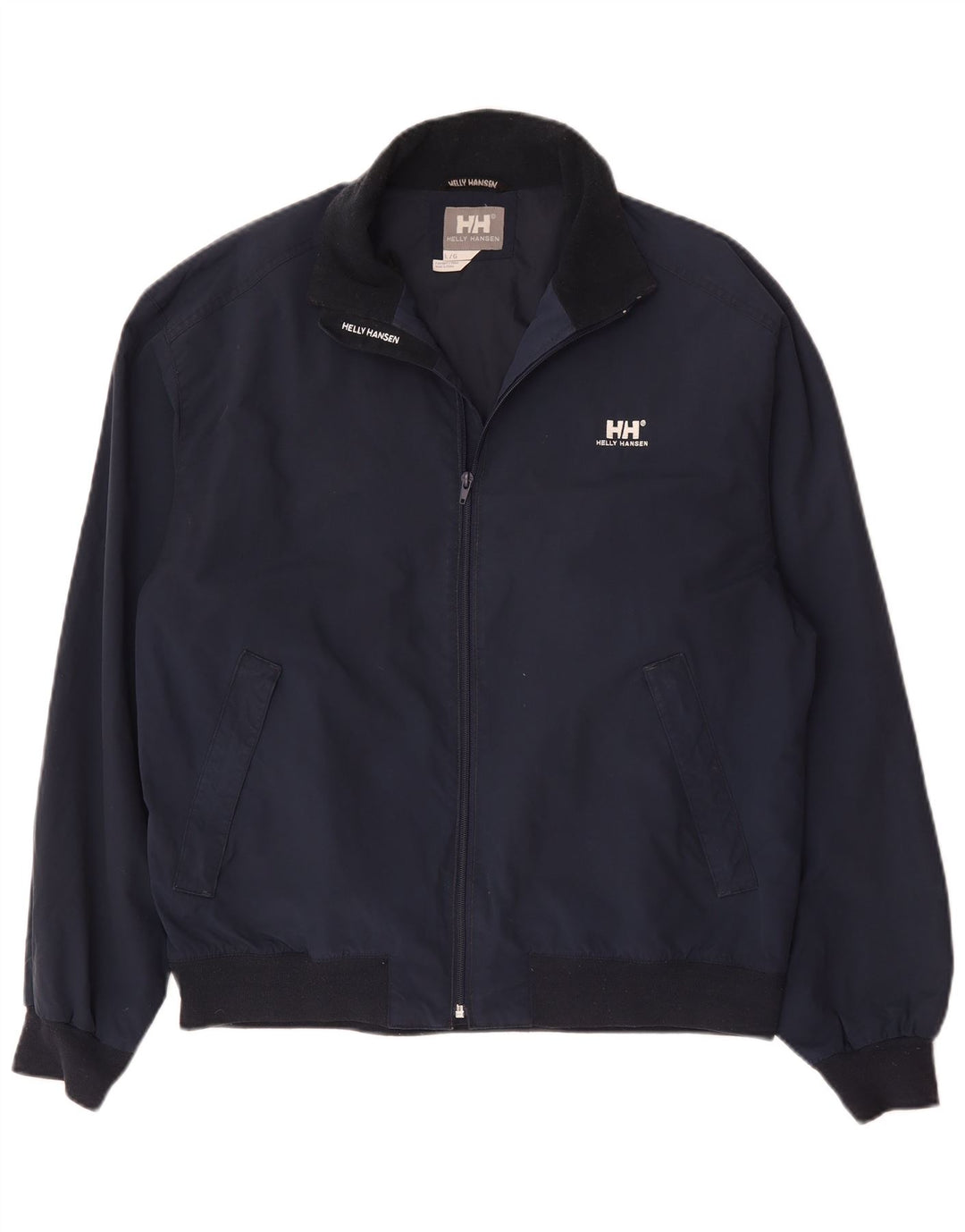 Jaqueta bomber masculina Helly Hansen Reino Unido 40 grande nylon azul marinho