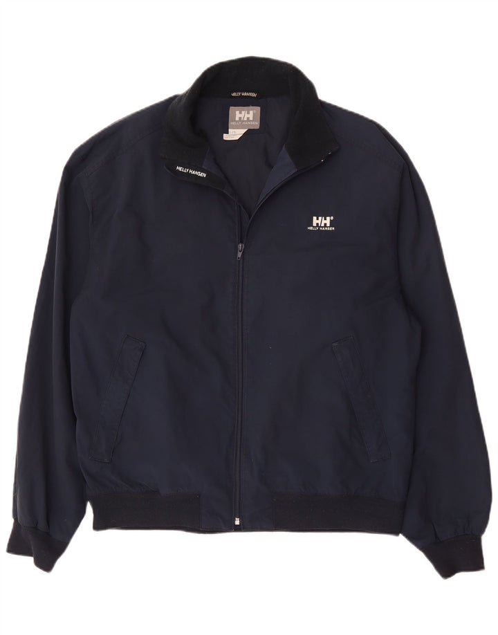 Jaqueta bomber masculina Helly Hansen Reino Unido 40 grande nylon azul marinho