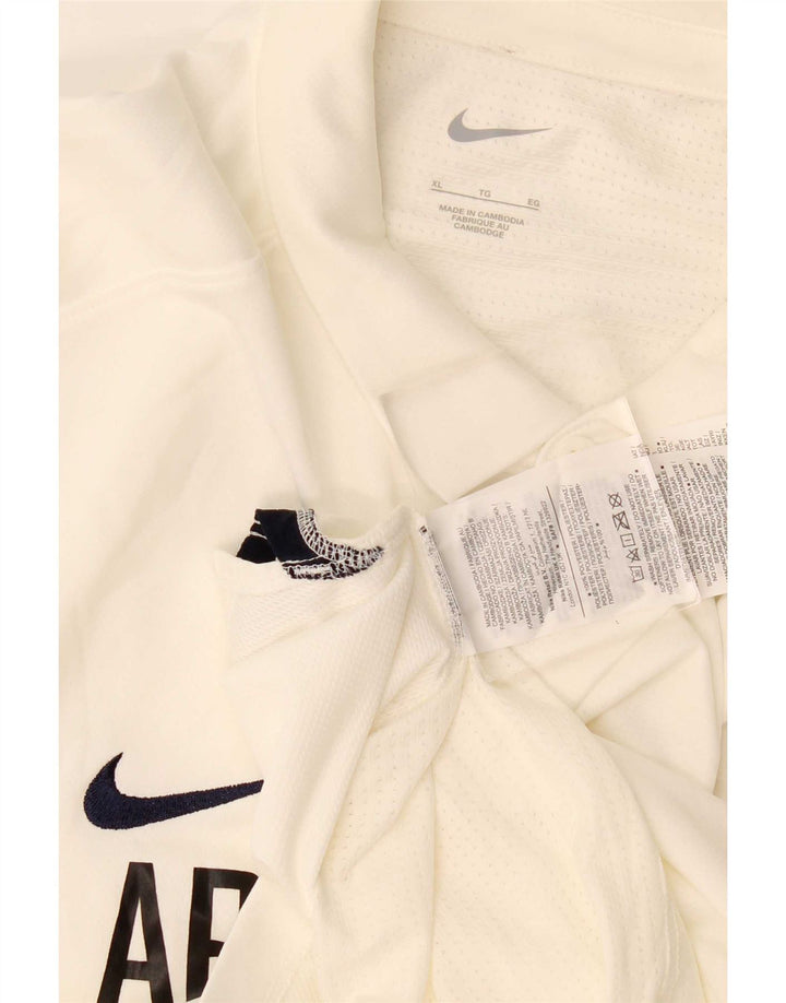 Camisa polo gráfica masculina Nike XL off white poliéster