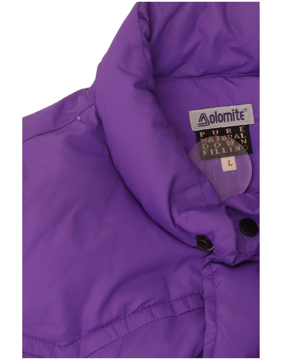 Colete acolchoado feminino Dolomite UK 16 grande roxo