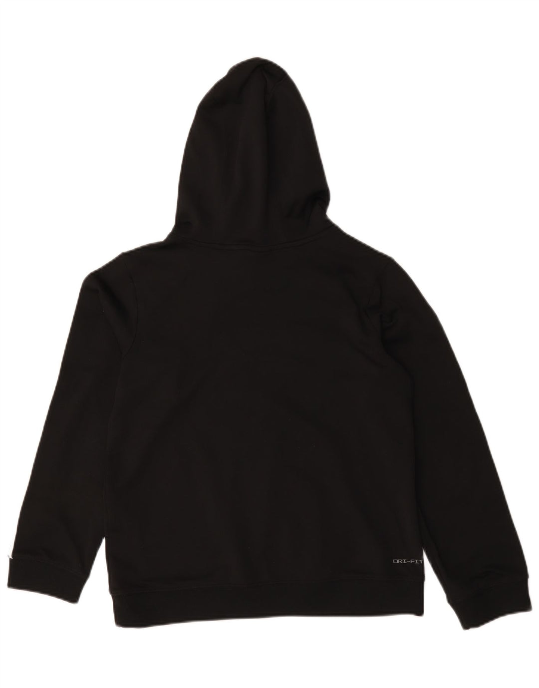 Jumper gráfico com capuz Nike Boys 12-13 anos grande poliéster preto