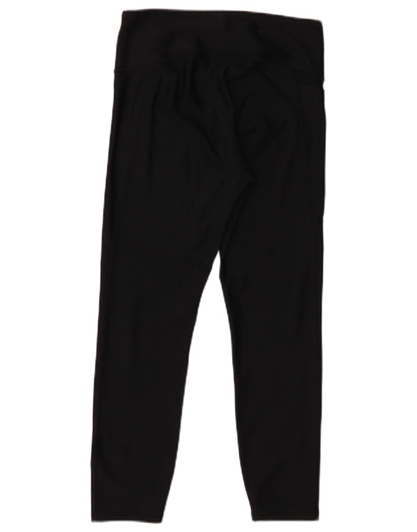 Under Armour Womens Compression Crop Leggings Reino Unido 14 Médio Preto