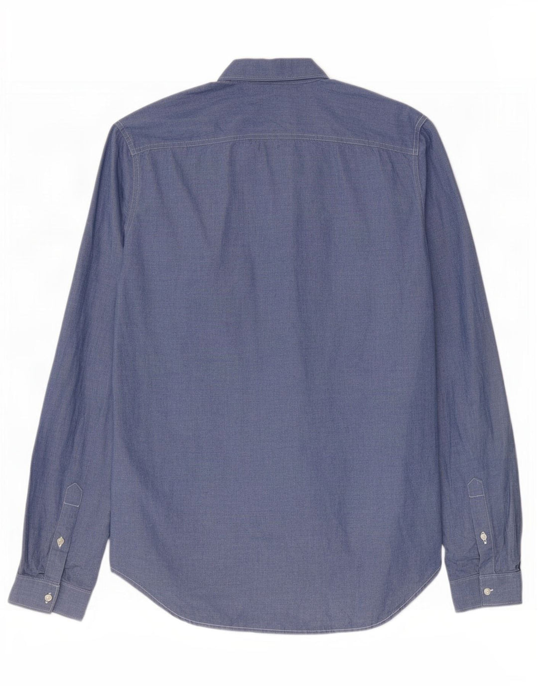Camisa masculina Superdry XL azul algodão