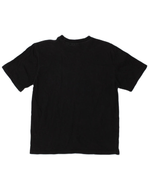 Camiseta Fila Boys Graphic 11-12 Anos Grande Algodão Preto