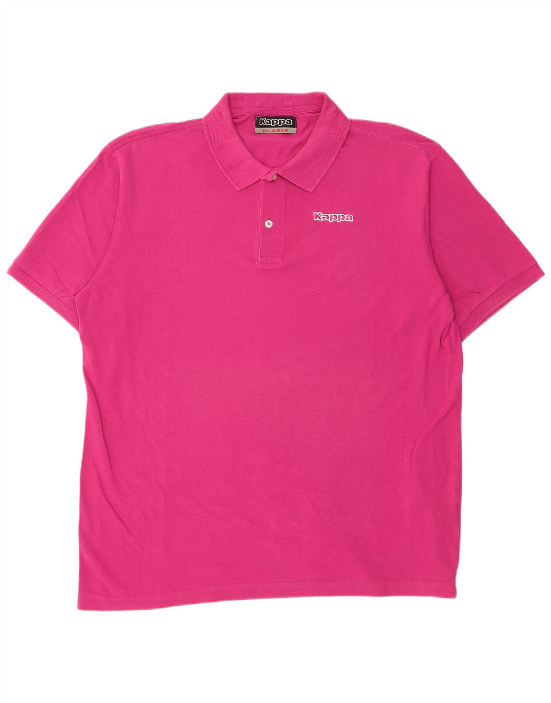 Camisa polo masculina Kappa XL algodão rosa