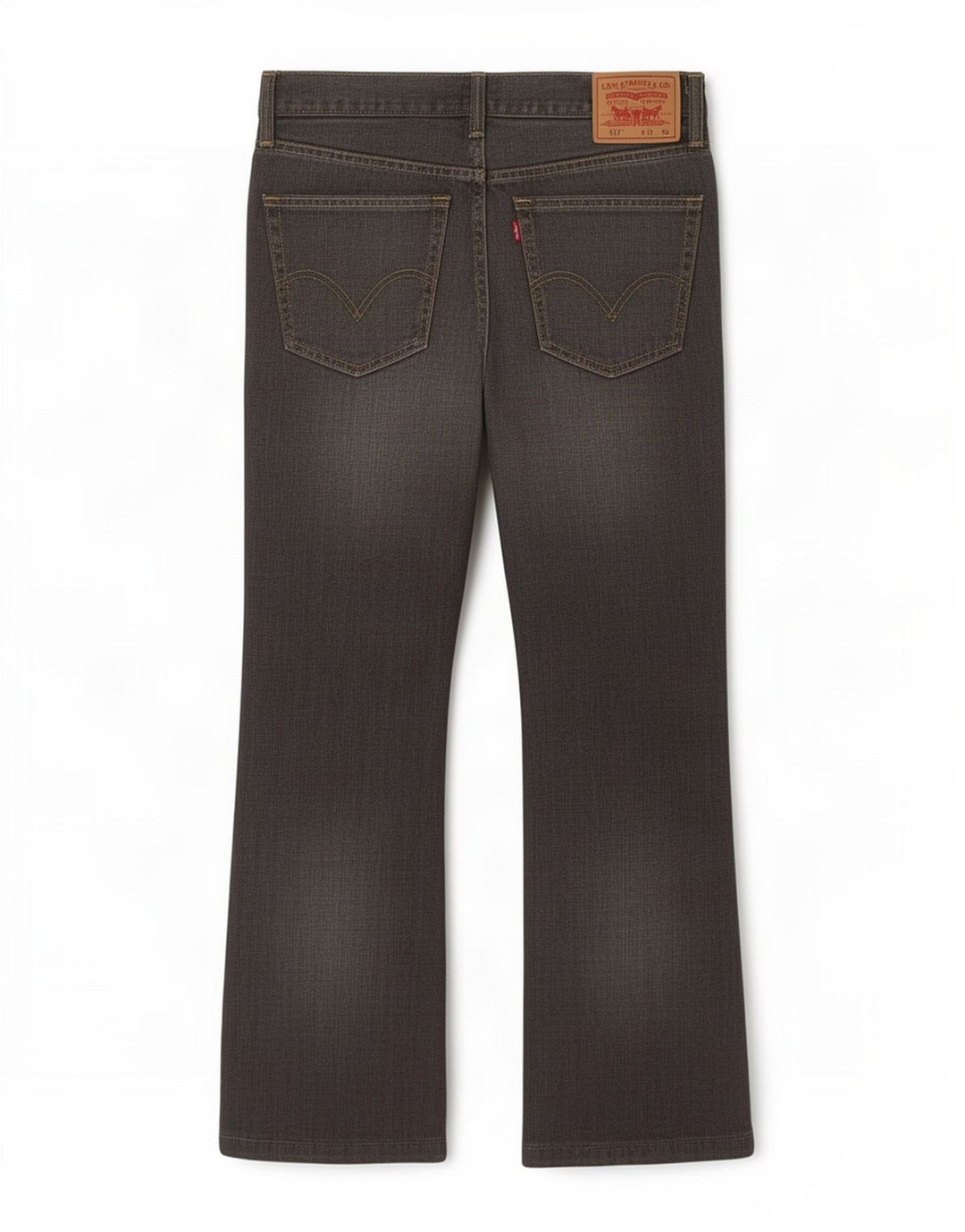 Levi's Masculino 527 Bootcut Jeans W32 L27 Cinza Algodão