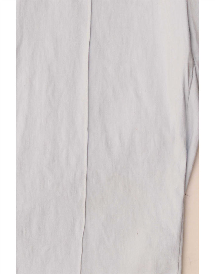 Calça capri feminina Zara pequena W26 L17 azul