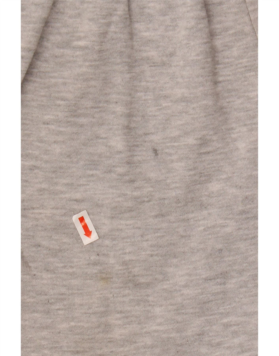 Calça de treino masculina Kappa com estampa gráfica e joggers grandes de algodão cinza