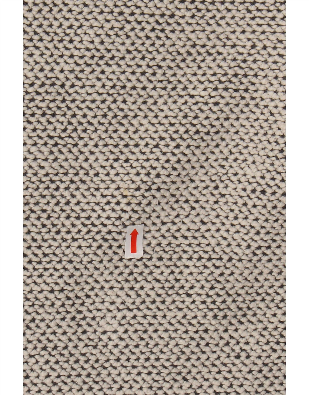 WEIRD FISH Suéter masculino com zíper e pescoço 3XL algodão cinza