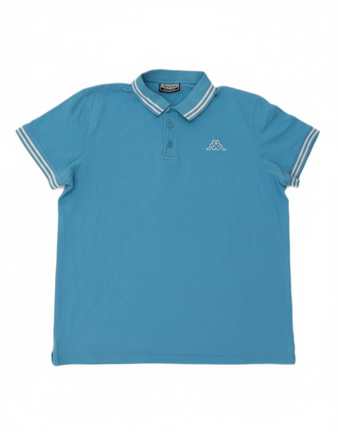 Camisa polo masculina KAPPA 2XL algodão azul