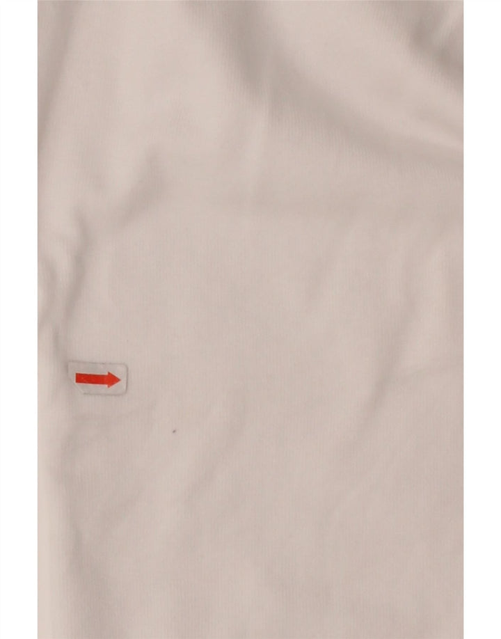 Camiseta masculina ZARA Top médio branco