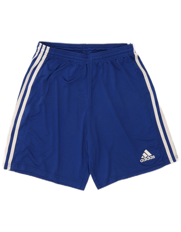 Adidas Mens Graphic Sport Shorts Grande Azul Poliéster Esportes