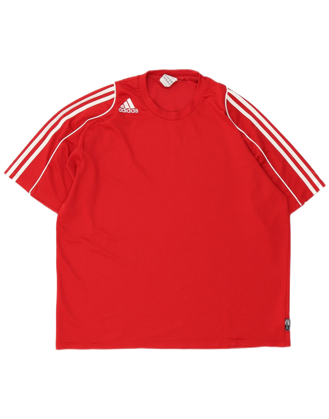 Camiseta Adidas Masculina Climalite Graphic Top XL Vermelho Poliéster