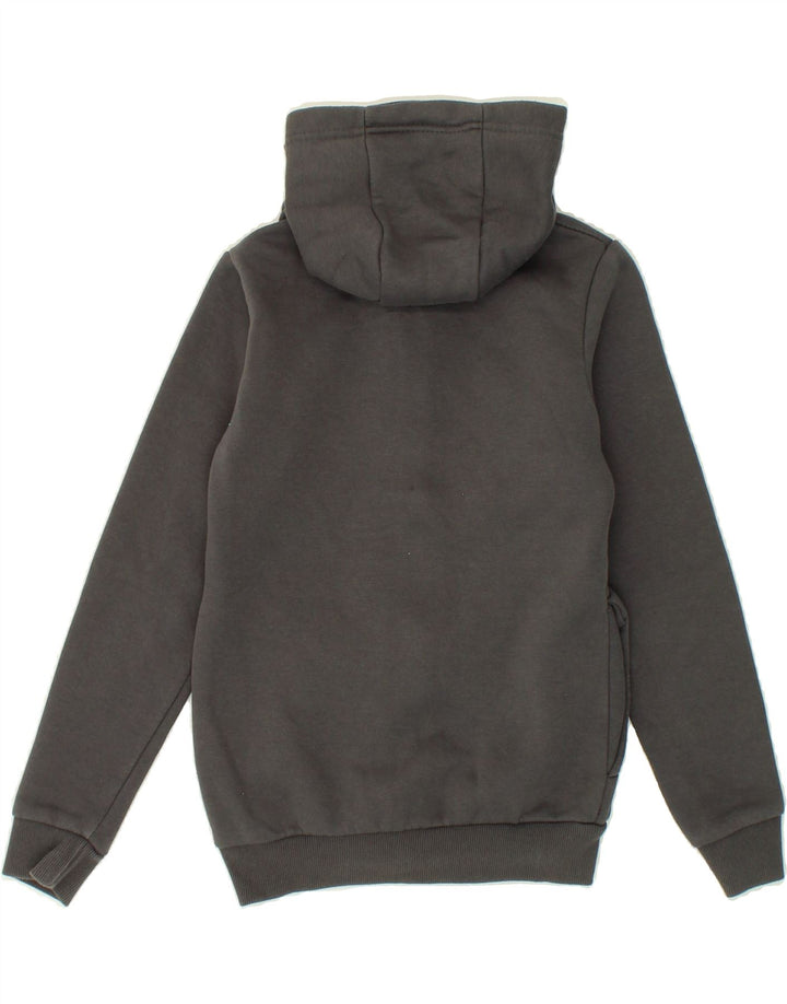 MCKENZIE Boys Zip Hoodie Sweater 10-11 Years Grey Cotton Vintage Mckenzie and Second-Hand Mckenzie from Messina Hembry 