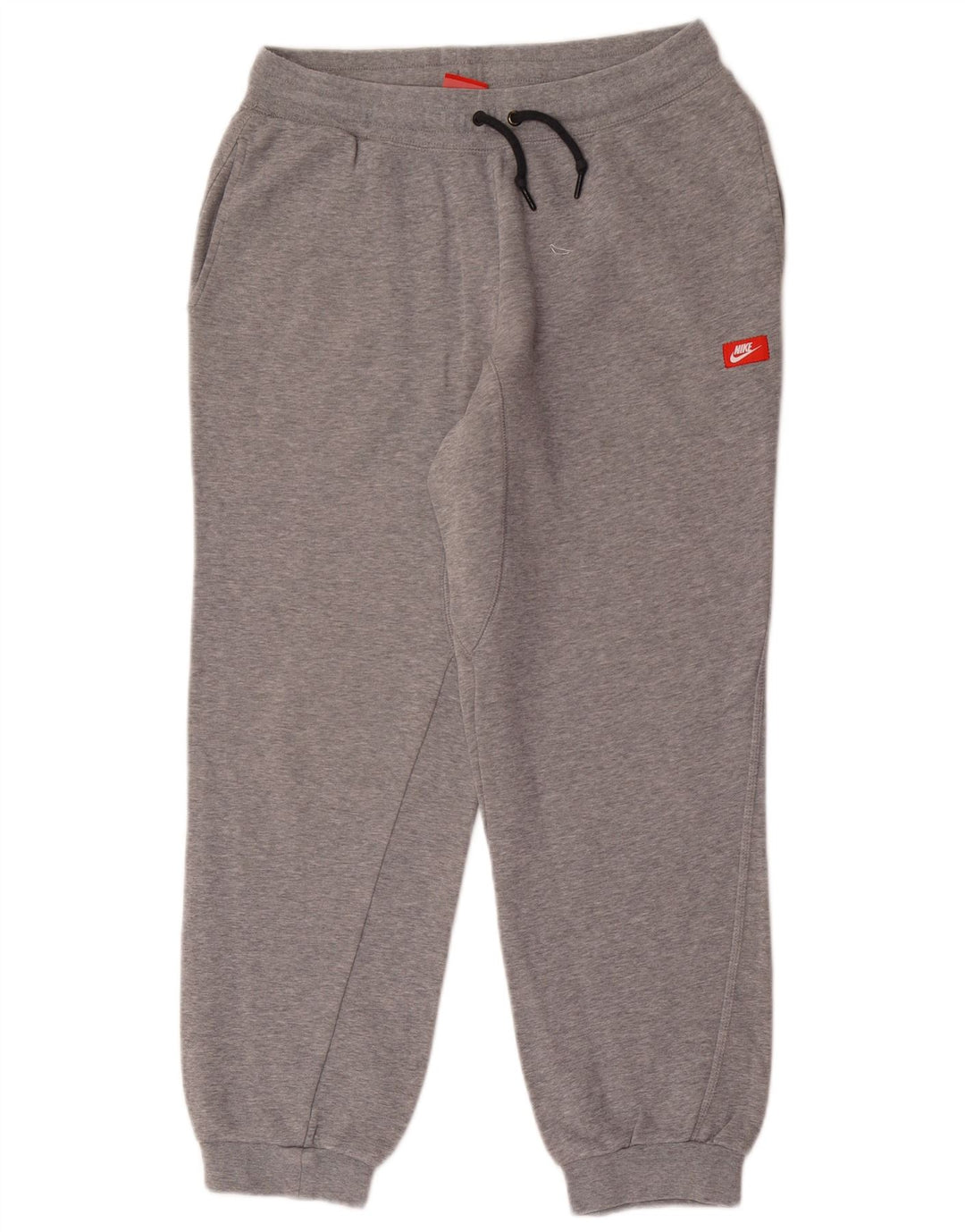 Nike Mens Graphic Calças de treino Joggers cinza médio algodão