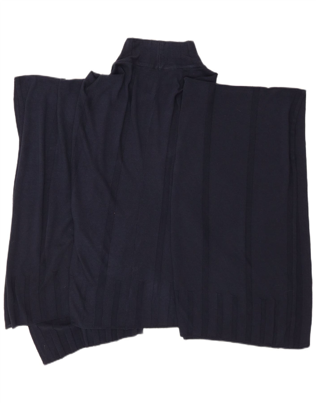Suéter Poncho feminino Marks & Spencer tamanho único azul marinho viscose