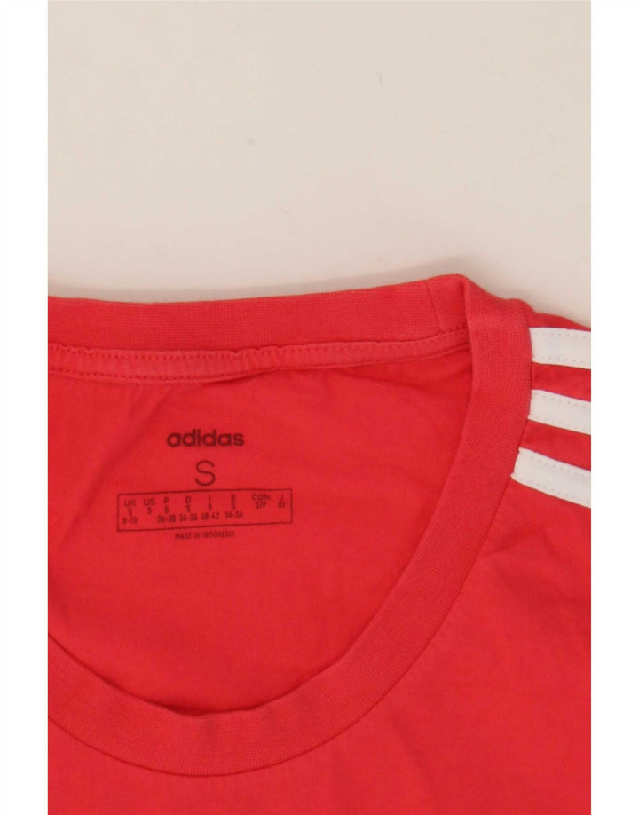 Camiseta Adidas Feminina Top UK 8/10 Pequena Vermelha