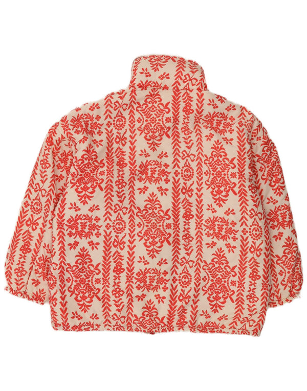 Belfe & Jaqueta feminina reversível com capuz grande IT 42 Médio Vermelho Floral