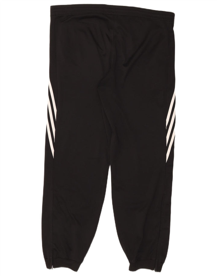 Adidas Mens Treino Calças Joggers Grande Poliéster Preto