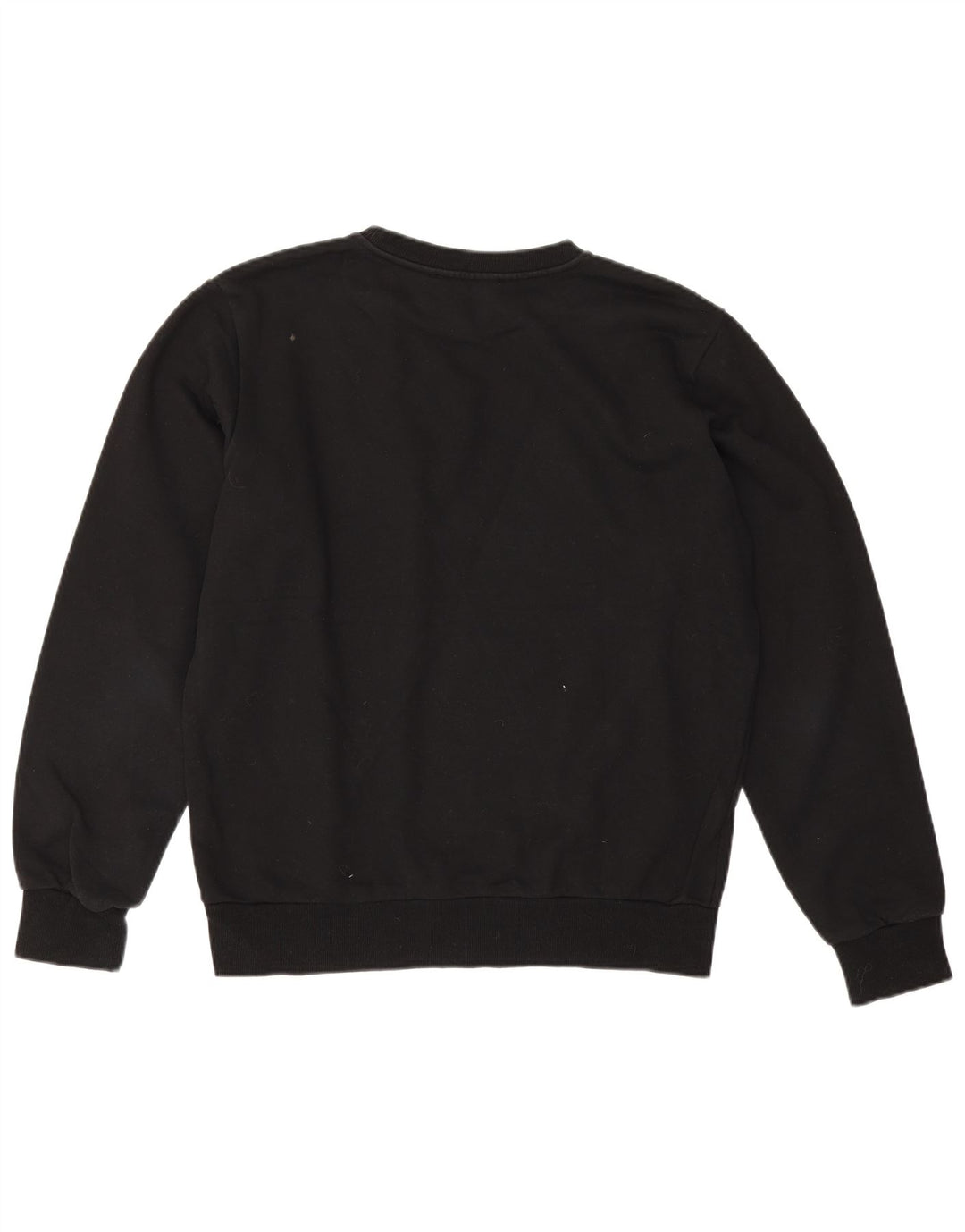 Diesel masculino gráfico moletom jumper médio preto
