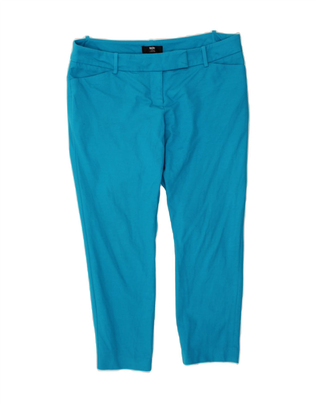MOSSIMO Womens Slim Casual Trousers US 14 XL W36 L26 Blue Cotton Vintage Mossimo and Second-Hand Mossimo from Messina Hembry 