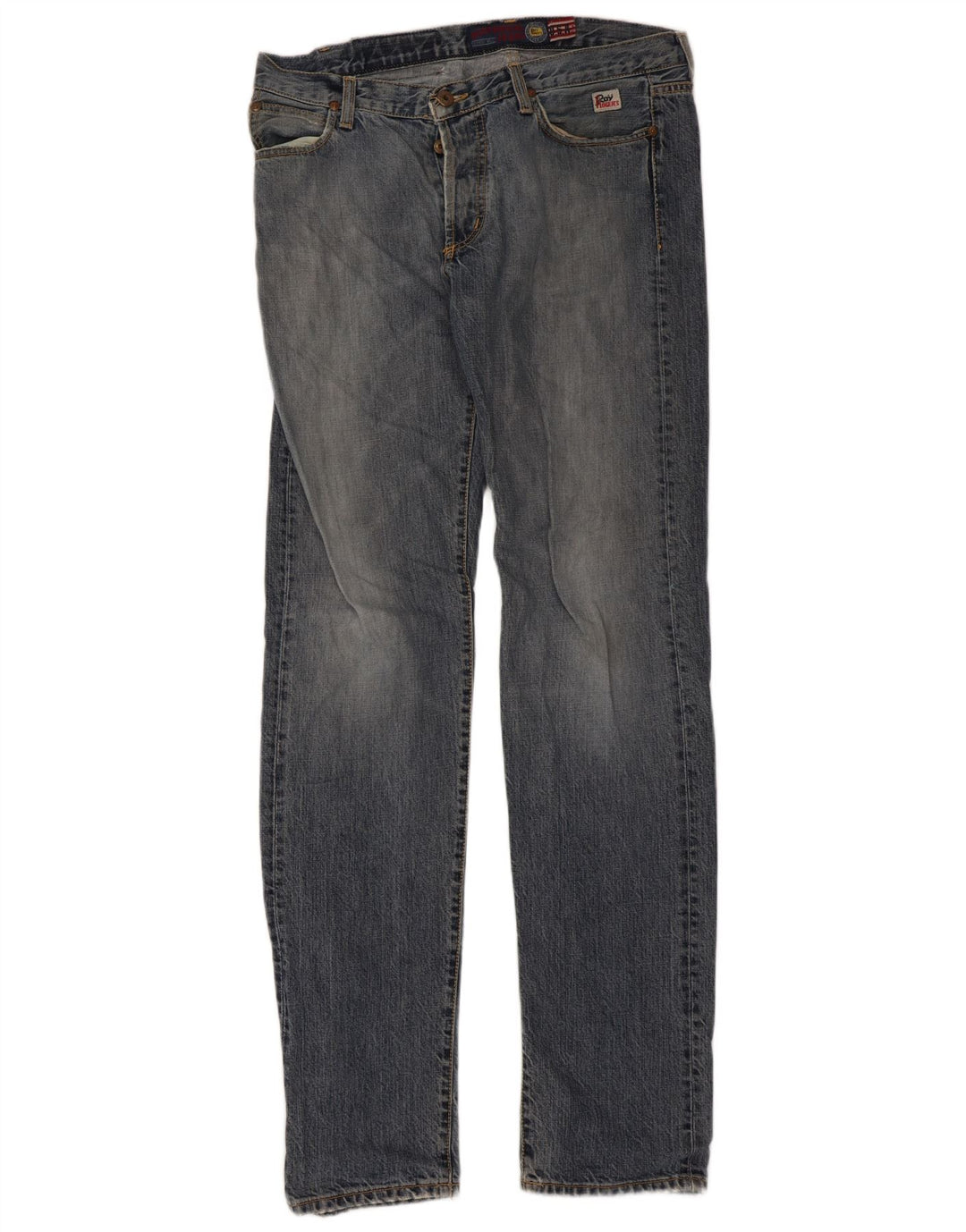 Calça jeans feminina Roy Rogers W32 L35 azul algodão