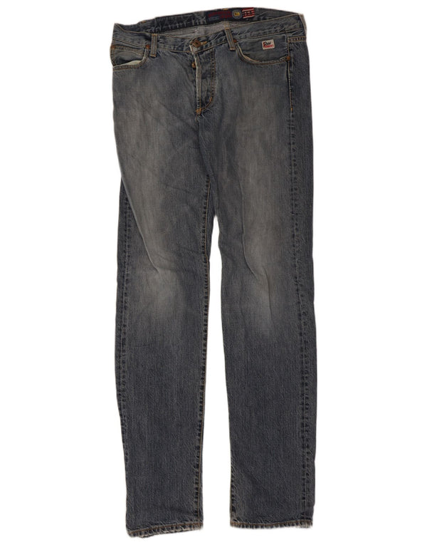 Calça jeans feminina Roy Rogers W32 L35 azul algodão