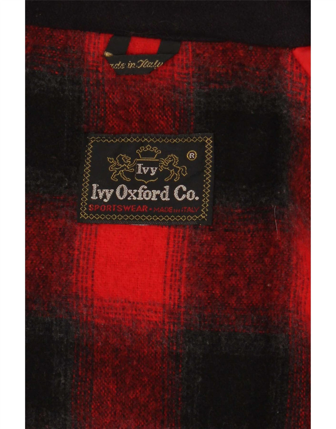 Sobretudo masculino Ivy Oxford UK 44 2XL azul marinho